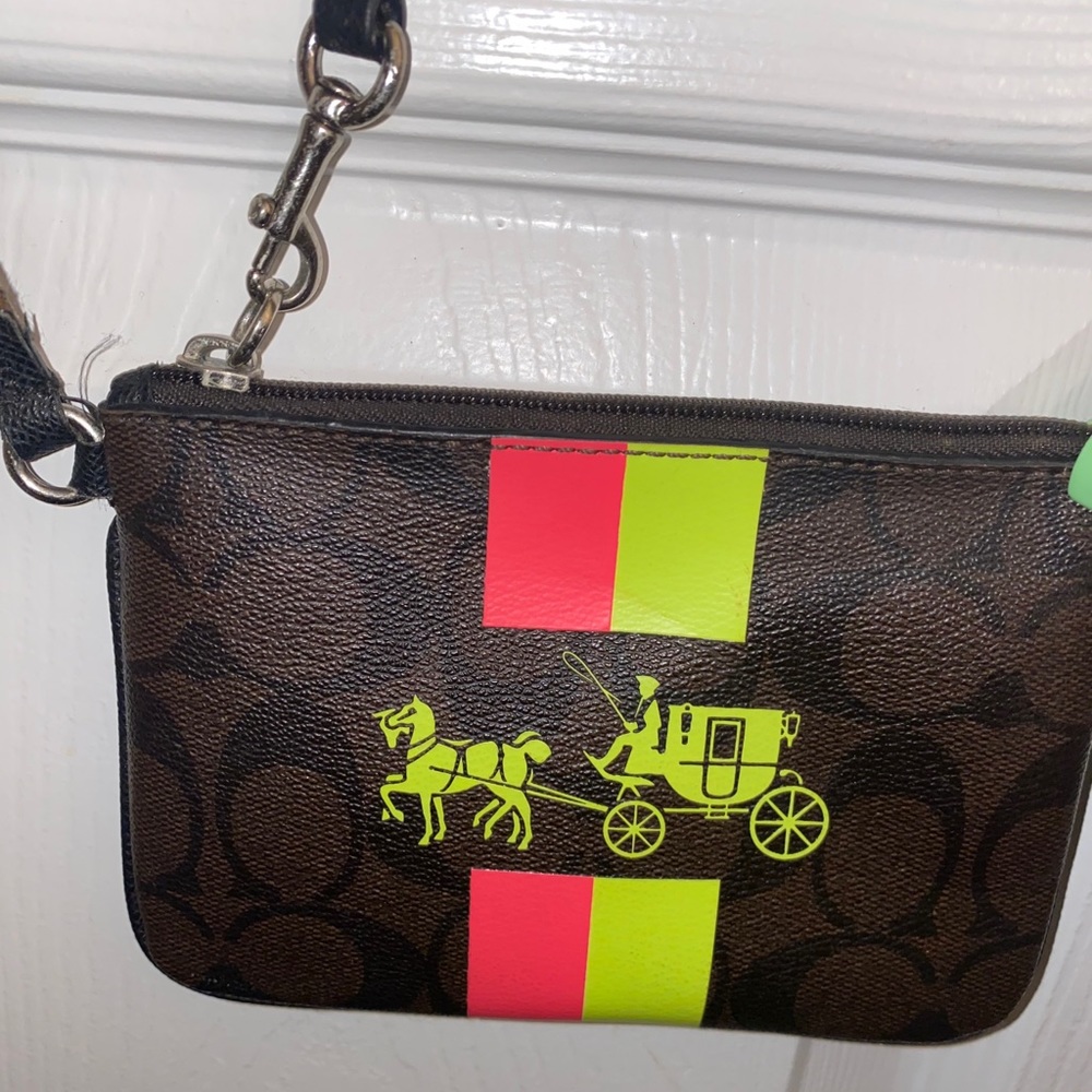 Coach wristlet